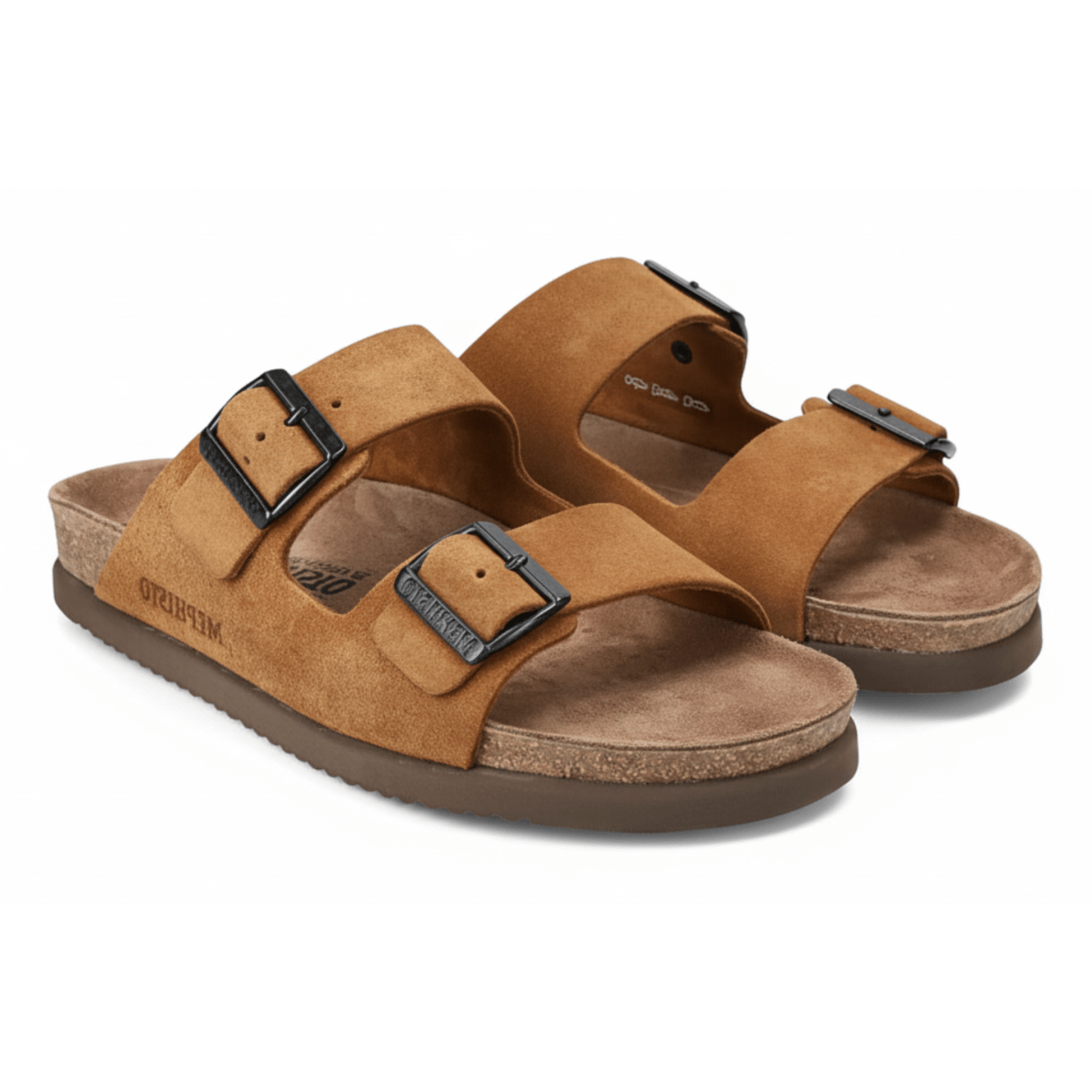 Mephisto Men's Nerio Tobacco Sand Suede - 3011023 - Tip Top Shoes of New York