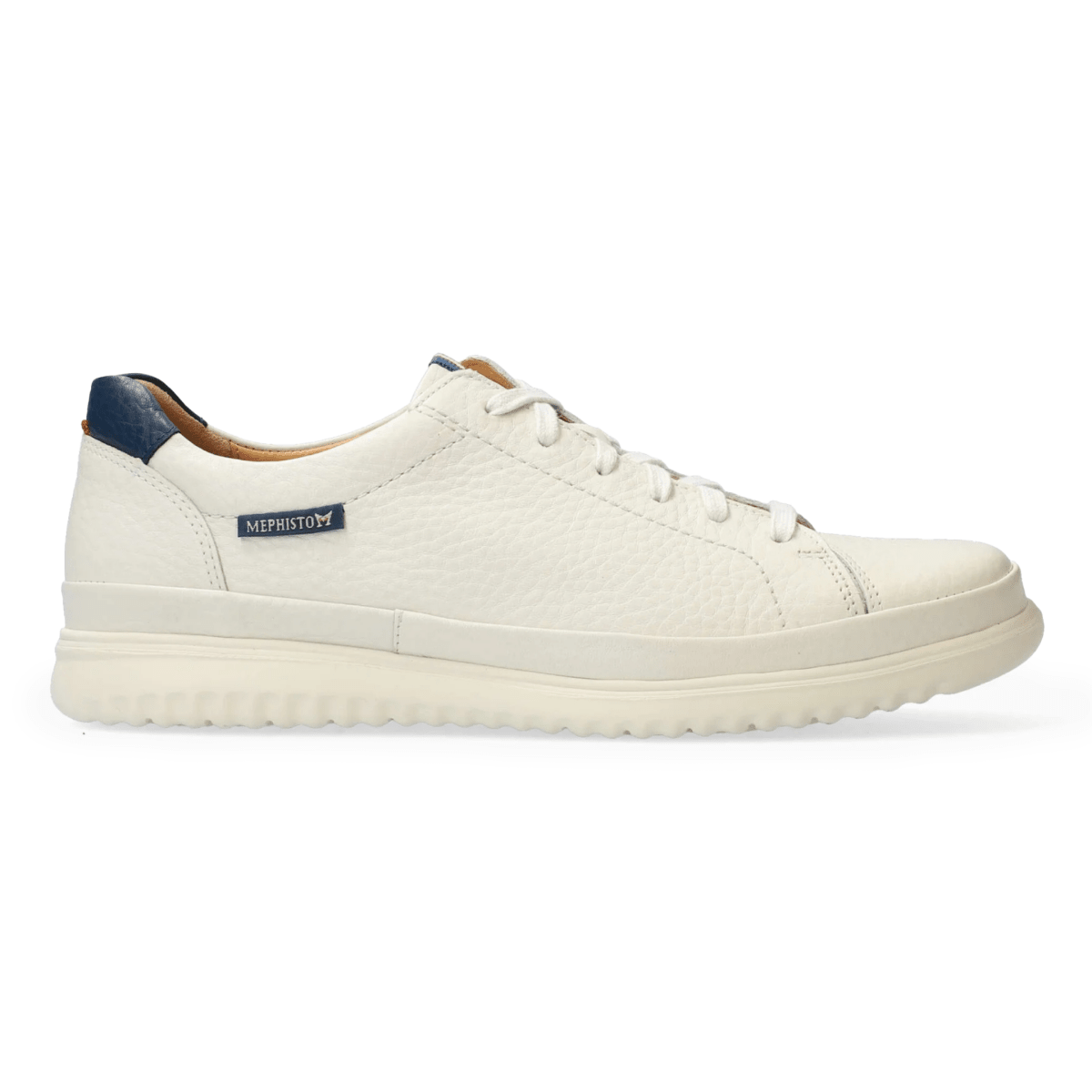 Mephisto Men's Thomas White/Denim Oregon Leather - 9029185 - Tip Top Shoes of New York