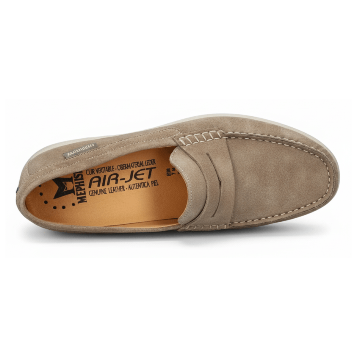 Mephisto Men's Titoun Warm Grey Nubuck - 3015726 - Tip Top Shoes of New York