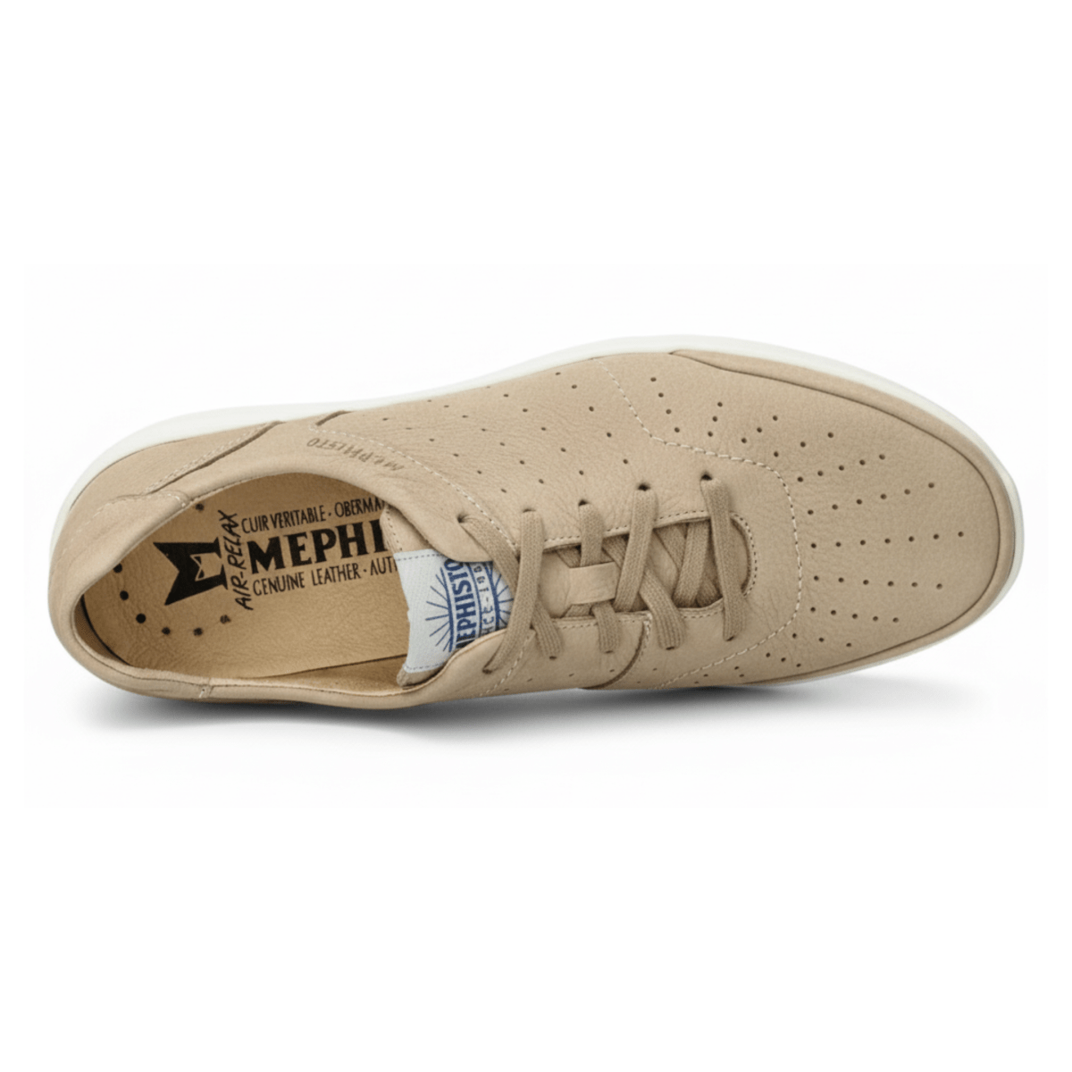 Mephisto Men's Warren Sand BucLux - 3018411 - Tip Top Shoes of New York