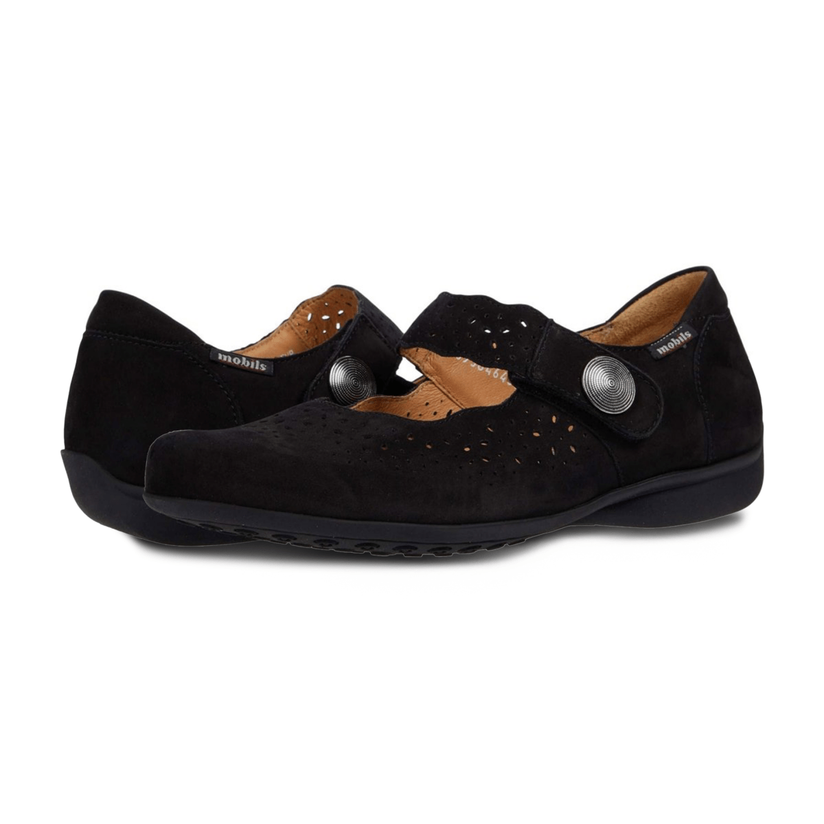 Mephisto Mobils Women's Fabienne Black Nubuck - 9005330 - Tip Top Shoes of New York