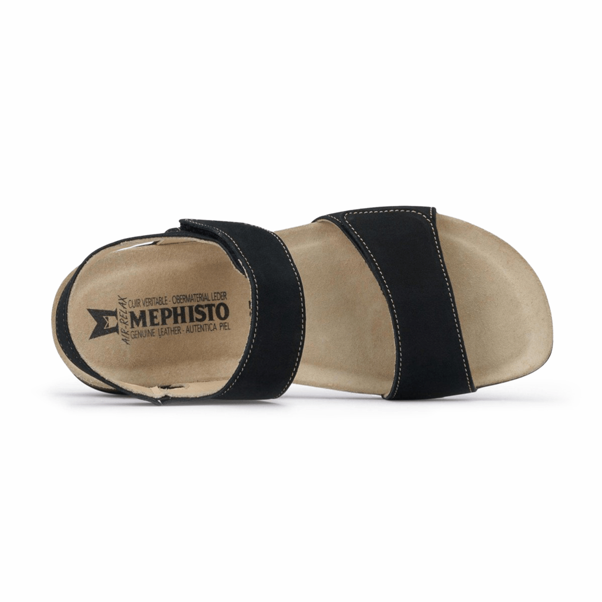 Mephisto Women's Agave Black Soft Buc - 403622703012 - Tip Top Shoes of New York