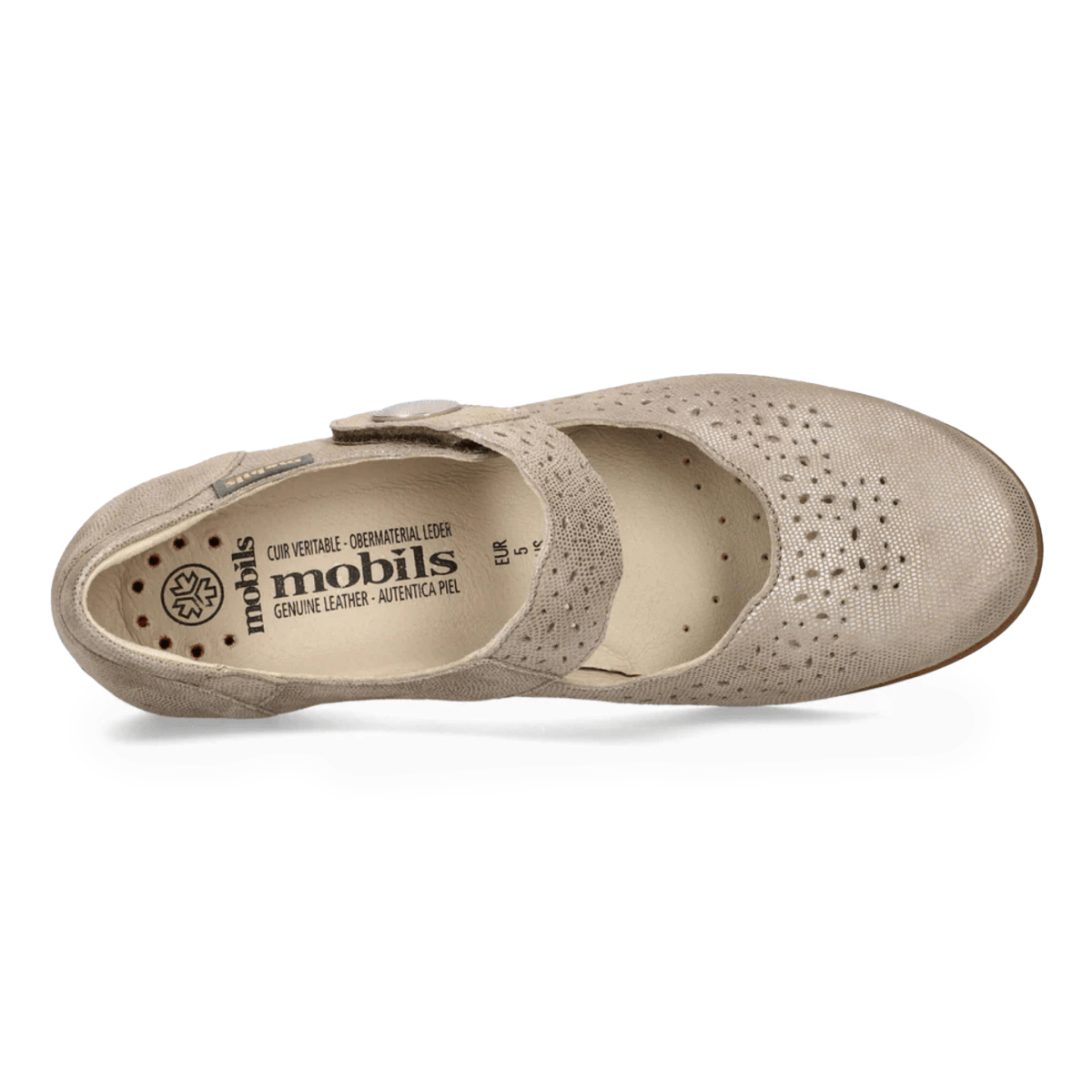 Mephisto Women's Fabienne Light Taupe Artesia - 9029238 - Tip Top Shoes of New York