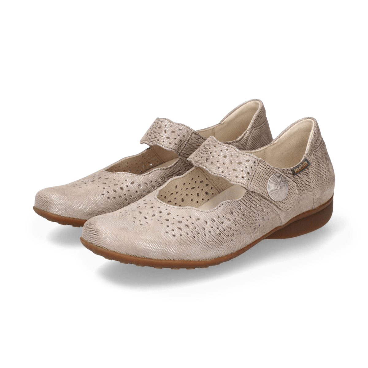 Mephisto Women's Fabienne Light Taupe Artesia - 9029238 - Tip Top Shoes of New York