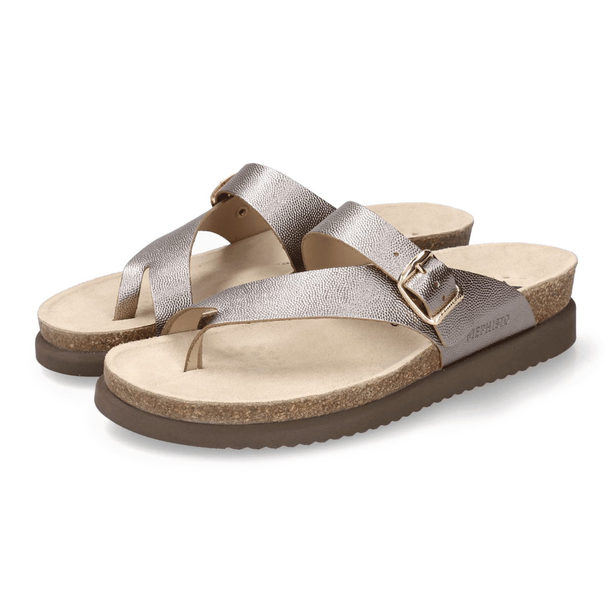 Mephisto Women's Helen Metallic Platinum Odysee - 9029122 - Tip Top Shoes of New York