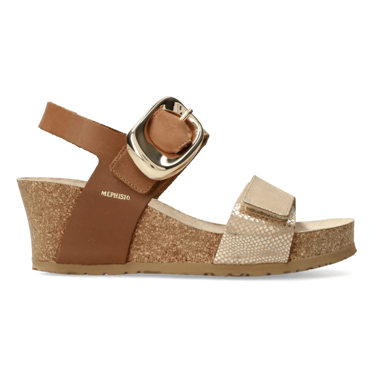 Mephisto Women's Leandre Light Sand/Havana - 9021298 - Tip Top Shoes of New York