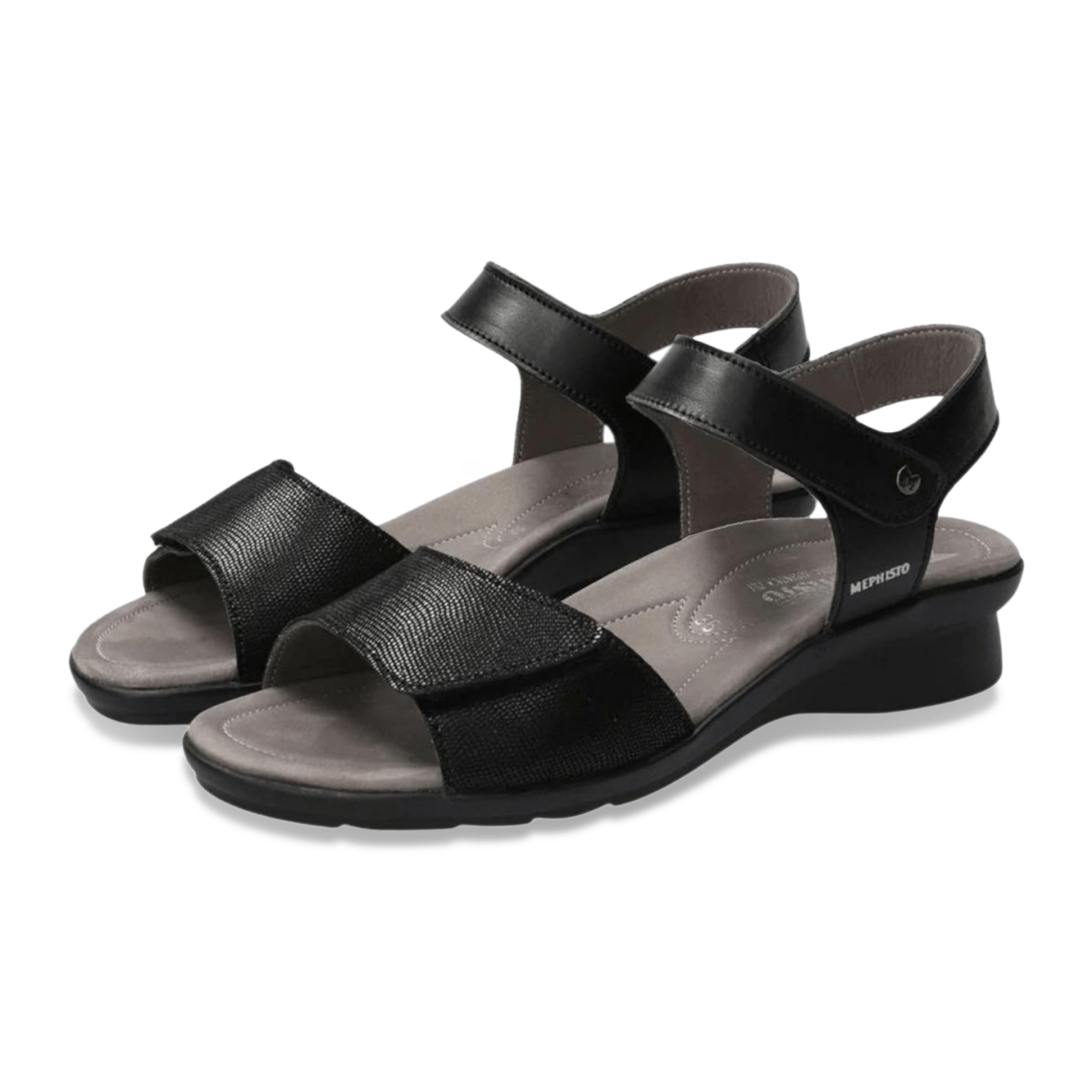 Mephisto Women's Pattie Black Silk Artesia - 3015599 - Tip Top Shoes of New York