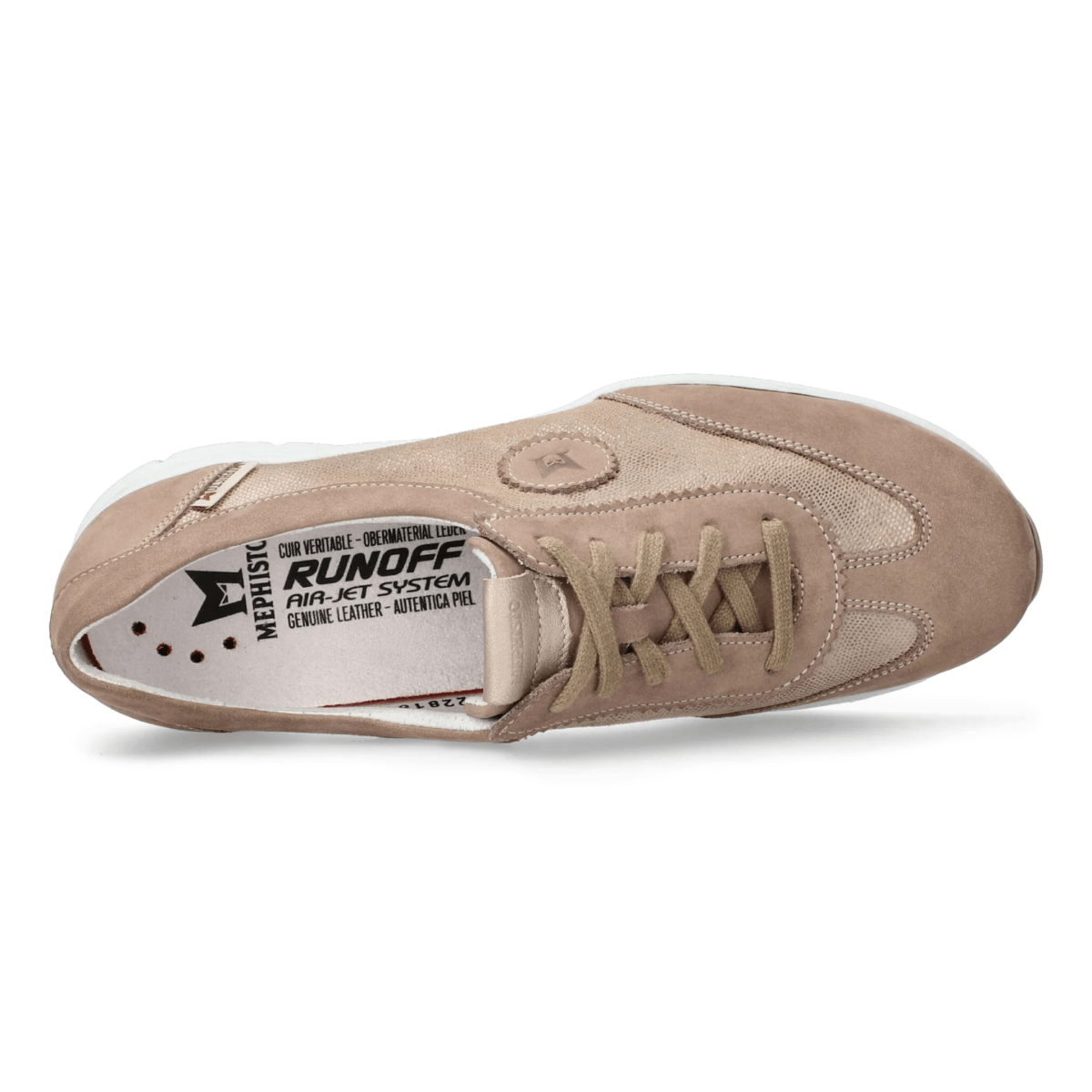 Mephisto Women's Yael Light Taupe Artesia - 9021262 - Tip Top Shoes of New York