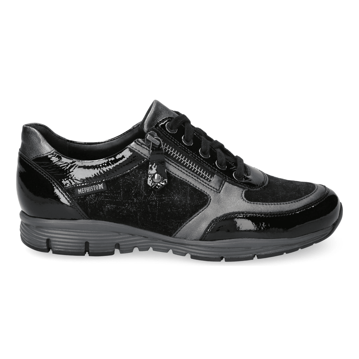 Mephisto Women's Ylona Black Vernis Leather - 9035760 - Tip Top Shoes of New York