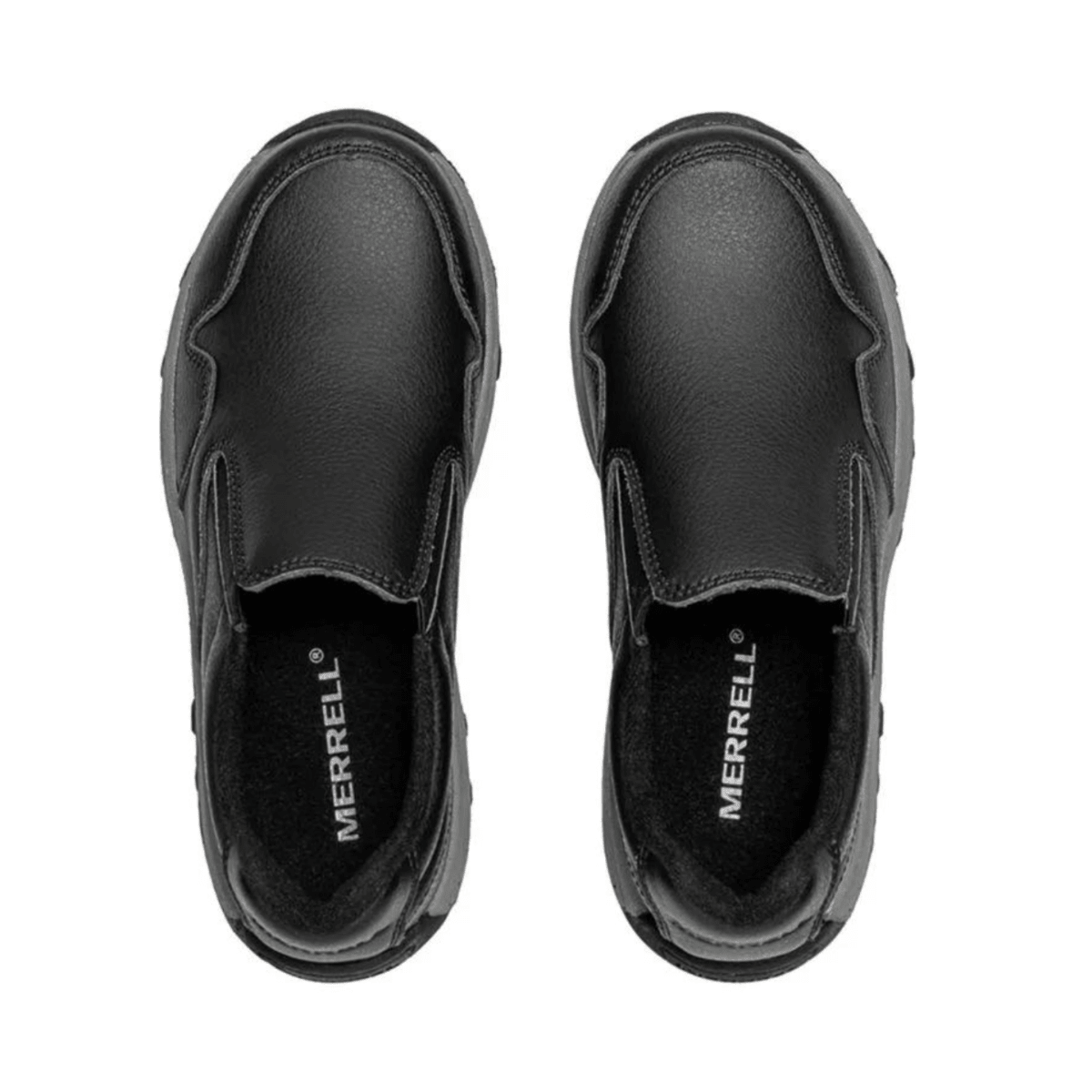 Merrell Boys Jungle Moc Black Leather - 1108585 - Tip Top Shoes of New York
