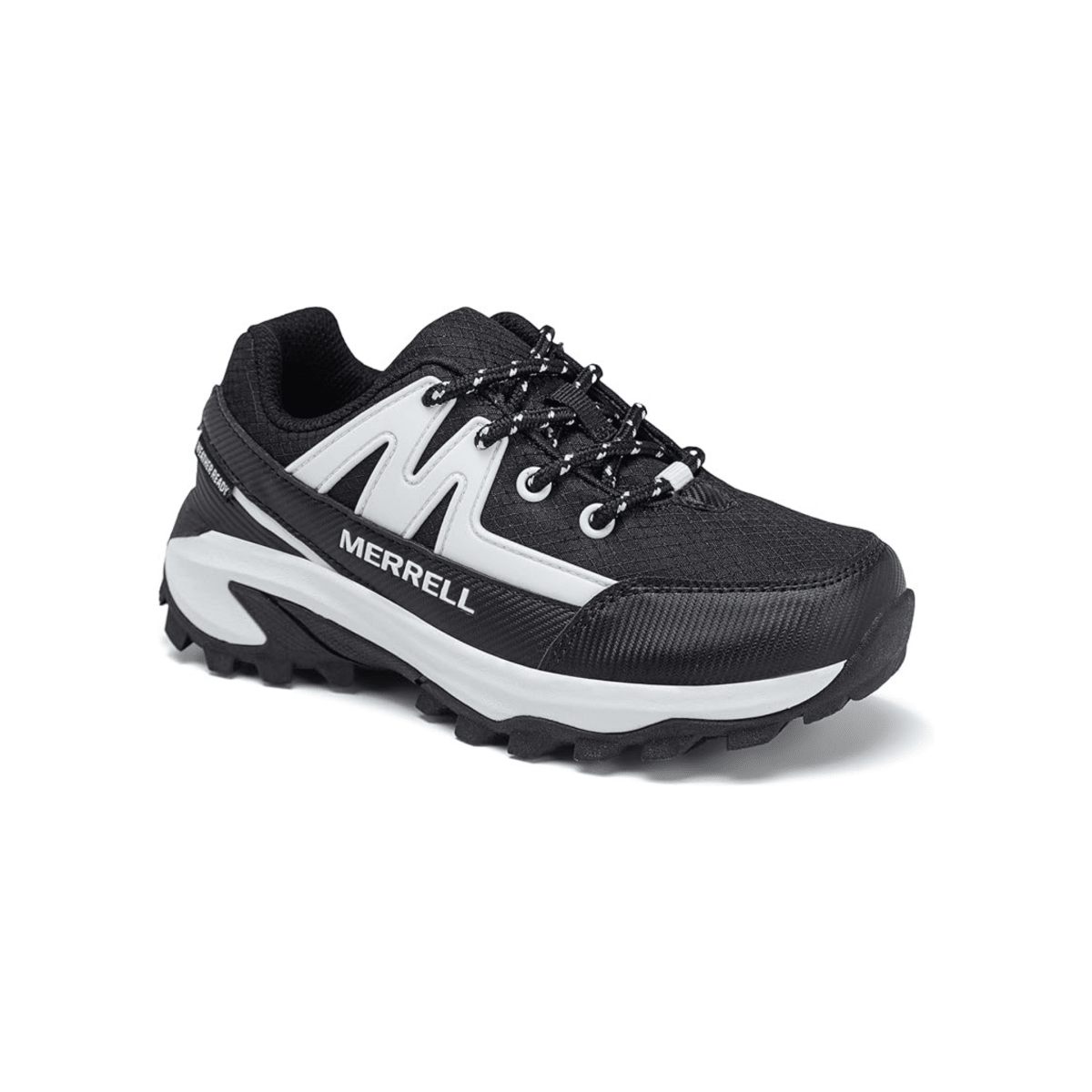 Merrell Footwear Kids Moab Speed 2 FST Black/White Waterproof - 1105076 - Tip Top Shoes of New York