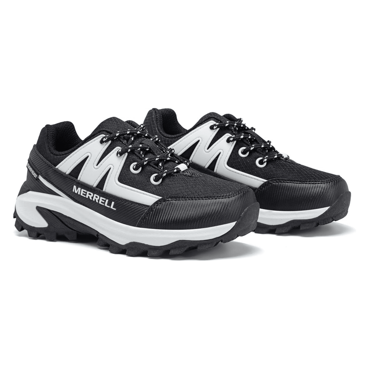 Merrell Footwear Kids Moab Speed 2 FST Black/White Waterproof - 1105076 - Tip Top Shoes of New York