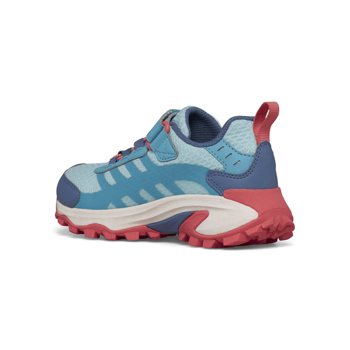 Merrell Kid's Moab Speed 2 Low A/C Turquoise/Coral Waterproof - 1091962 - Tip Top Shoes of New York