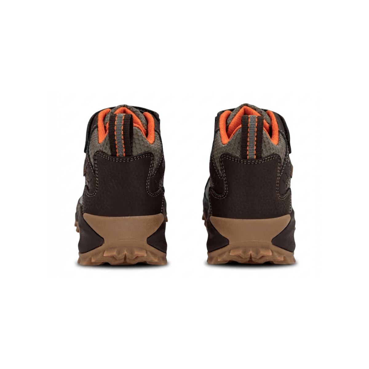 Merrell Kids Moab Speed 2 Mid Brown/Orange/Olive - 1108561 - Tip Top Shoes of New York