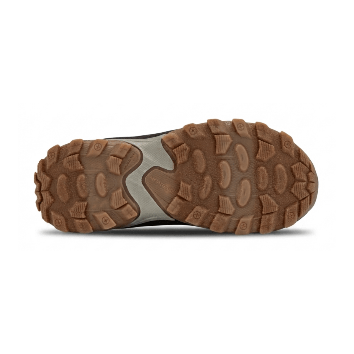 Merrell Kids Moab Speed 2 Mid Brown/Orange/Olive - 1108561 - Tip Top Shoes of New York