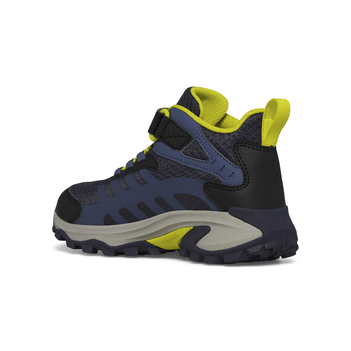 Merrell Kid's Moab Speed Mid 2 A/C Navy/Hi Vis Waterproof - 1087210 - Tip Top Shoes of New York