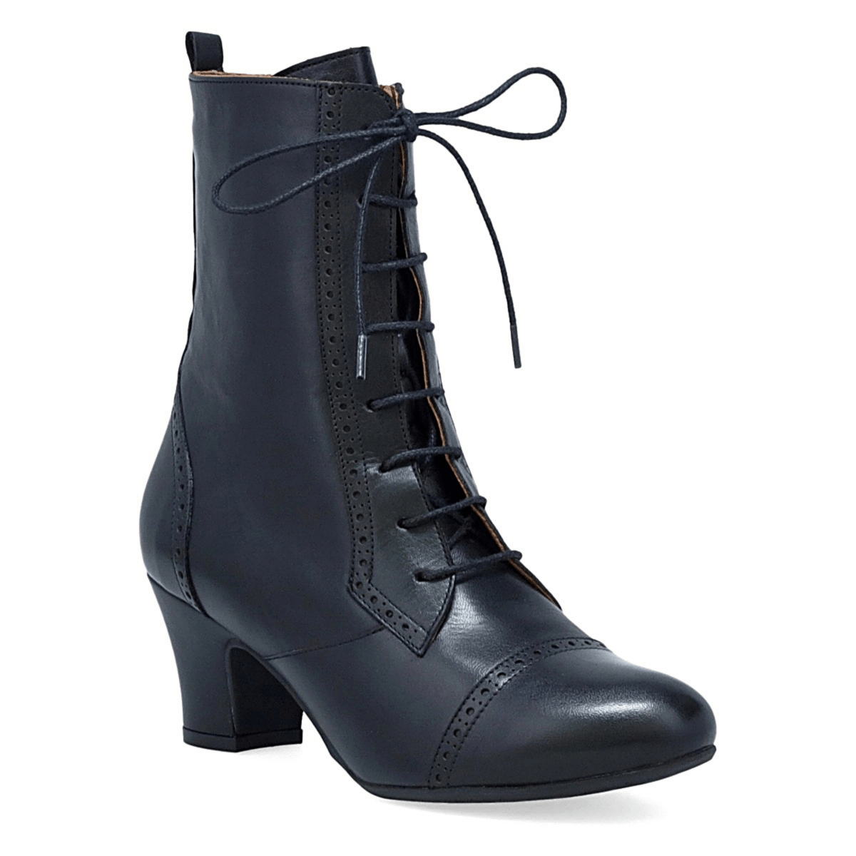 Miz Mooz Women's Flicka Black Leather - 9031134 - Tip Top Shoes of New York