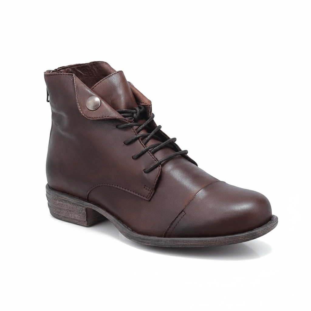 Miz Mooz Women's Lennox Brown Leather - 9031151 - Tip Top Shoes of New York