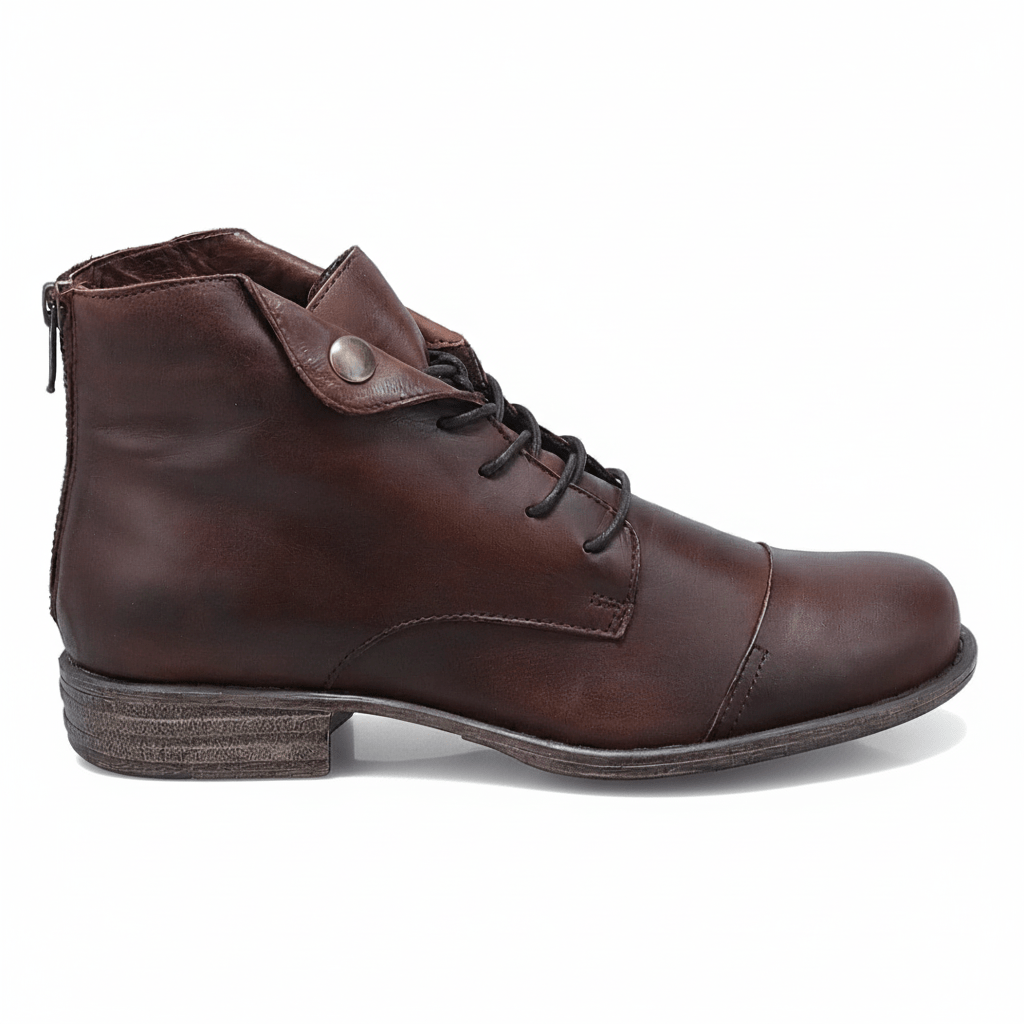 Miz Mooz Women's Lennox Brown Leather - 9031151 - Tip Top Shoes of New York