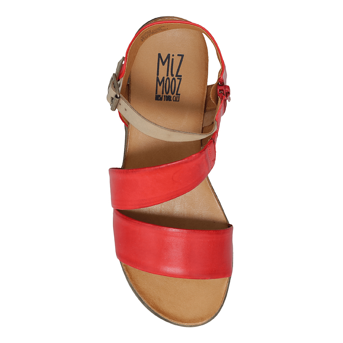 Miz Mooz Women's Meadow Scarlet Red Leather - 9034420 - Tip Top Shoes of New York