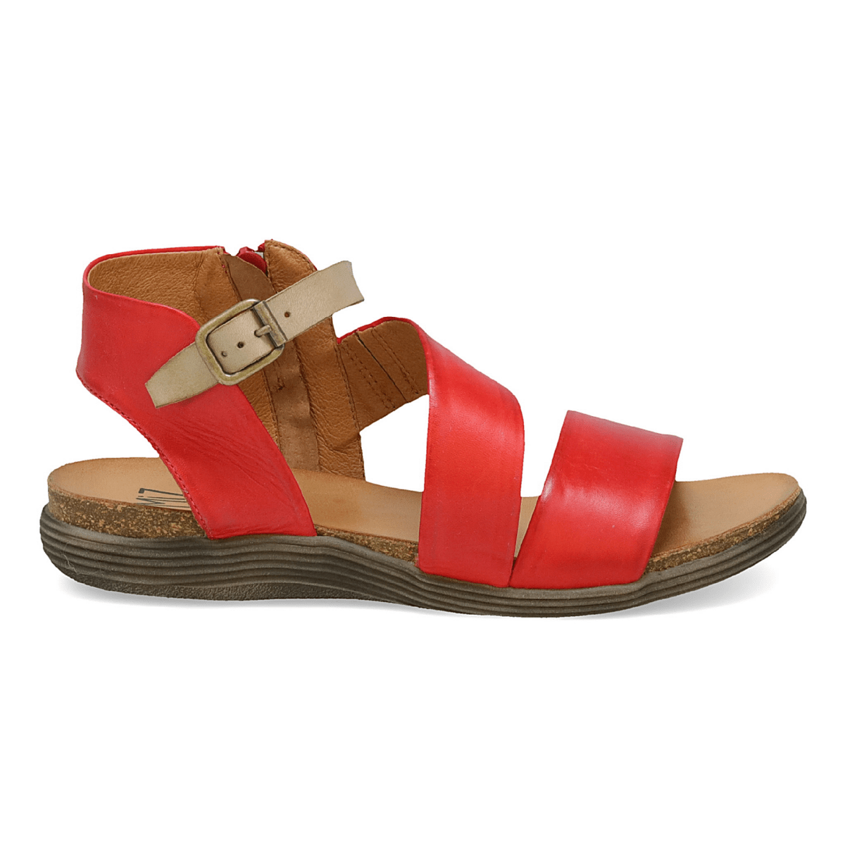 Miz Mooz Women's Meadow Scarlet Red Leather - 9034420 - Tip Top Shoes of New York