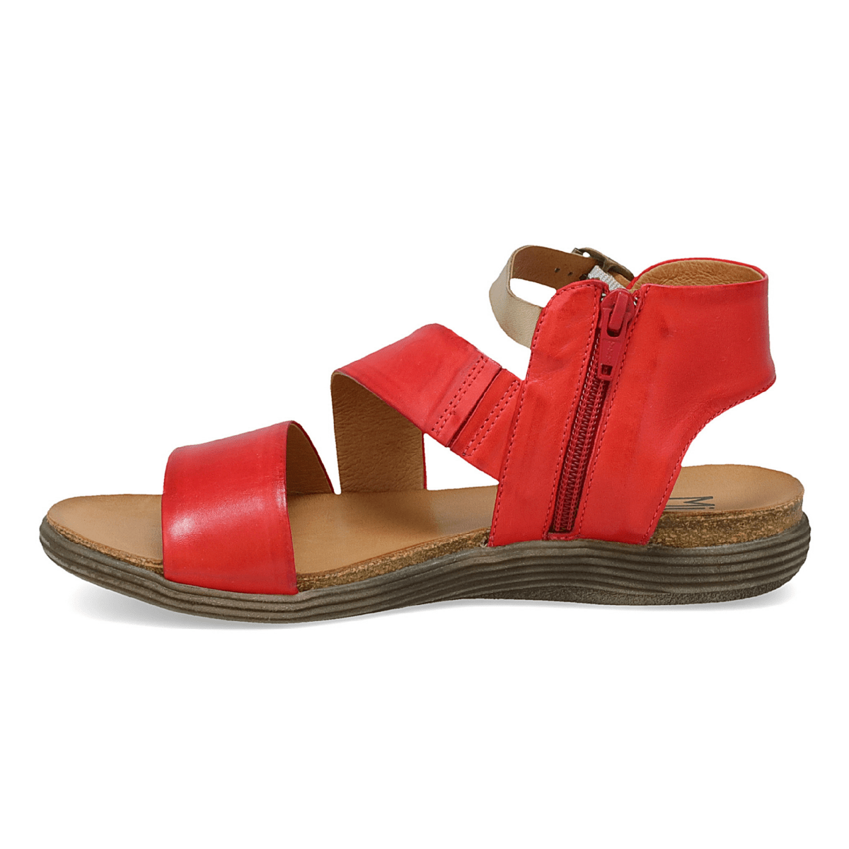 Miz Mooz Women's Meadow Scarlet Red Leather - 9034420 - Tip Top Shoes of New York