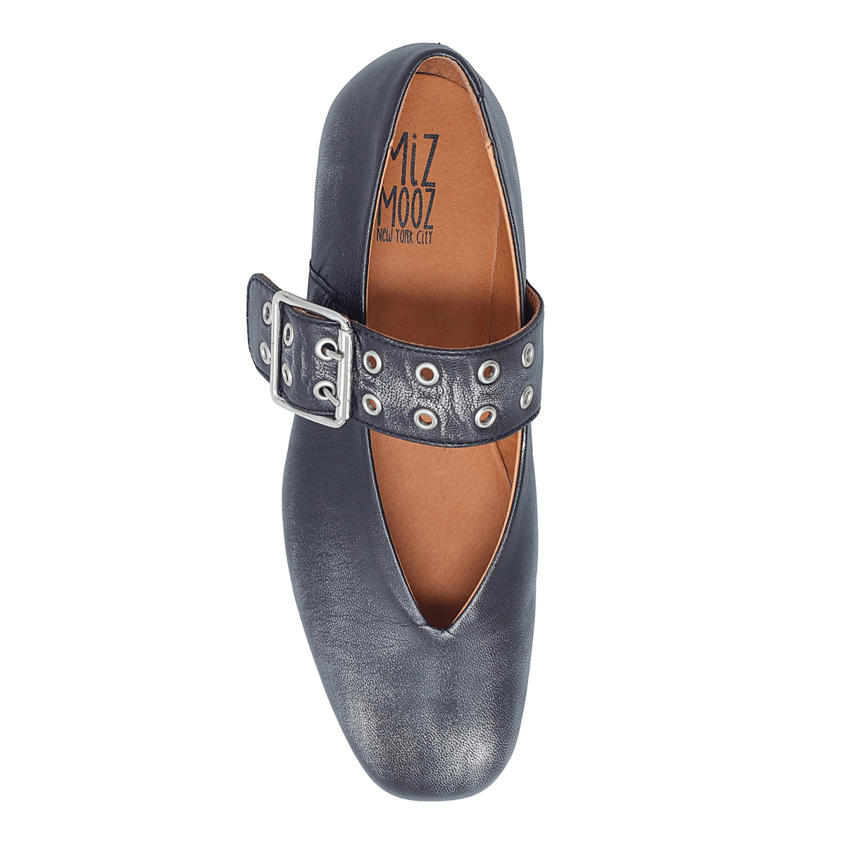 Miz Mooz Women's Zephyr Gunmetal Leather - 9024995 - Tip Top Shoes of New York