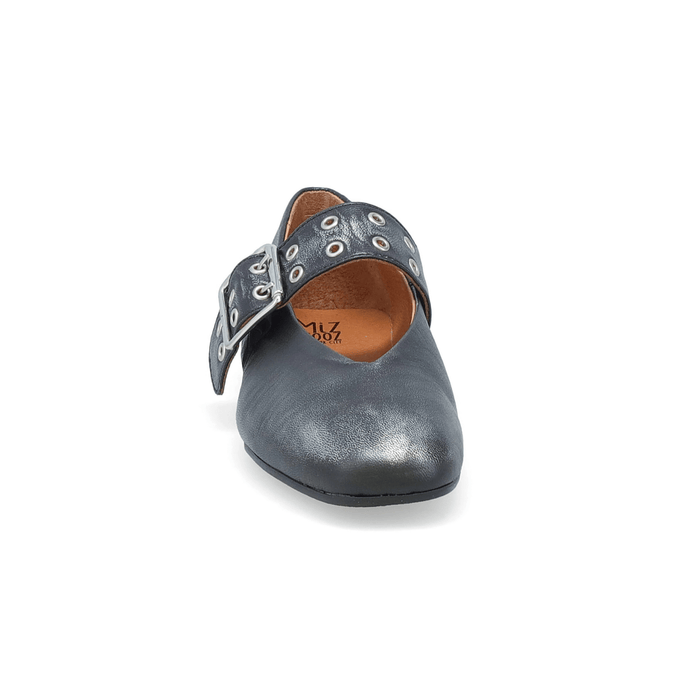 Miz Mooz Women's Zephyr Gunmetal Leather - 9024995 - Tip Top Shoes of New York