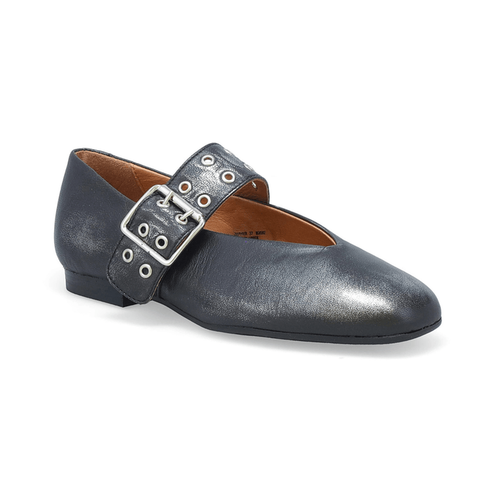 Miz Mooz Women's Zephyr Gunmetal Leather - 9024995 - Tip Top Shoes of New York