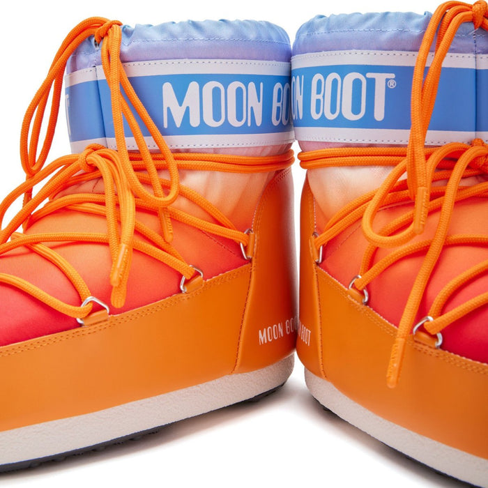 Moon Boot Women's Icon Low Sunrise - Print/Orange - 3017132 - Tip Top Shoes of New York