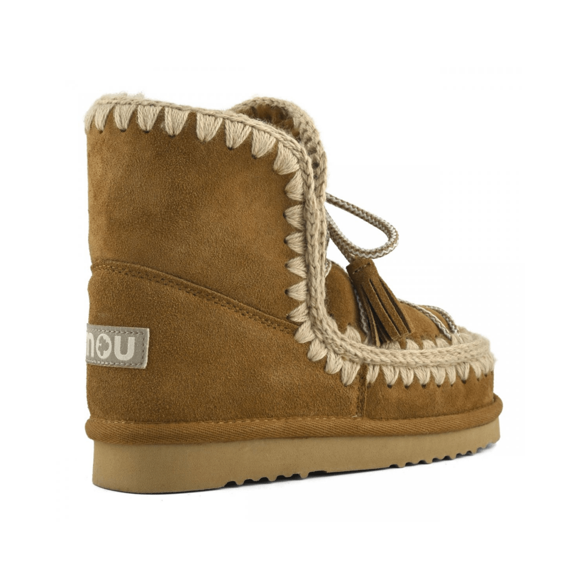MOU Women's Eskimo 18 Scoubidou Lace Cognac Suede - 9026969 - Tip Top Shoes of New York