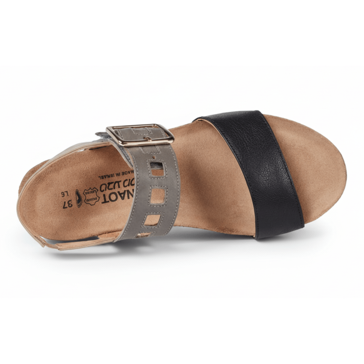 Naot Women's Dynasty Black/Grey - 9006469 - Tip Top Shoes of New York