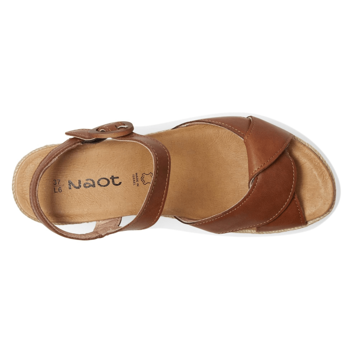 Naot Women's Marbella Brown Peanut Leather - 3019091 - Tip Top Shoes of New York