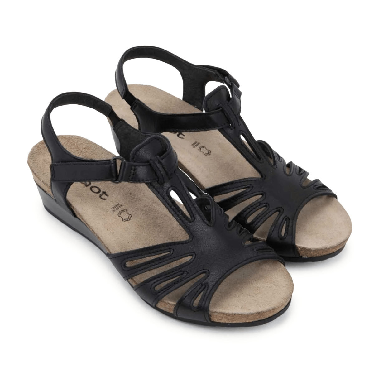 Naot Women's Starlet Black Leather - 9029068 - Tip Top Shoes of New York