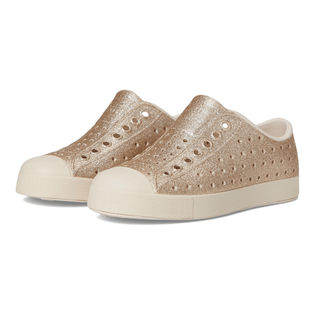 Native Kids' Jefferson Bio - Bling Rock Salt Bling/Rock Salt Pink - 1091885 - Tip Top Shoes of New York