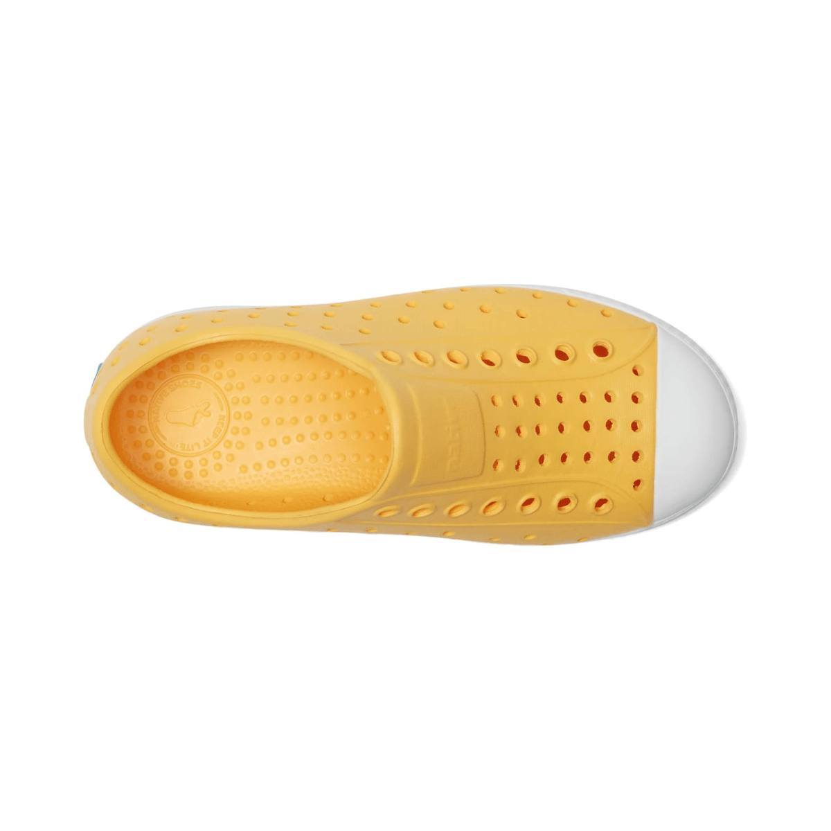 Native Kids' Jefferson Pollen Yellow/Shell White - 1091891 - Tip Top Shoes of New York