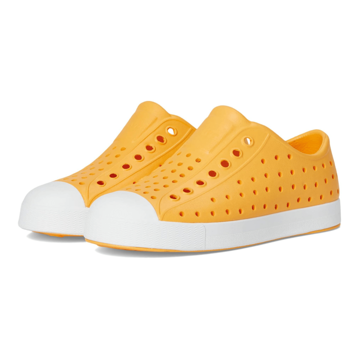 Native Kids' Jefferson Pollen Yellow/Shell White - 1091891 - Tip Top Shoes of New York