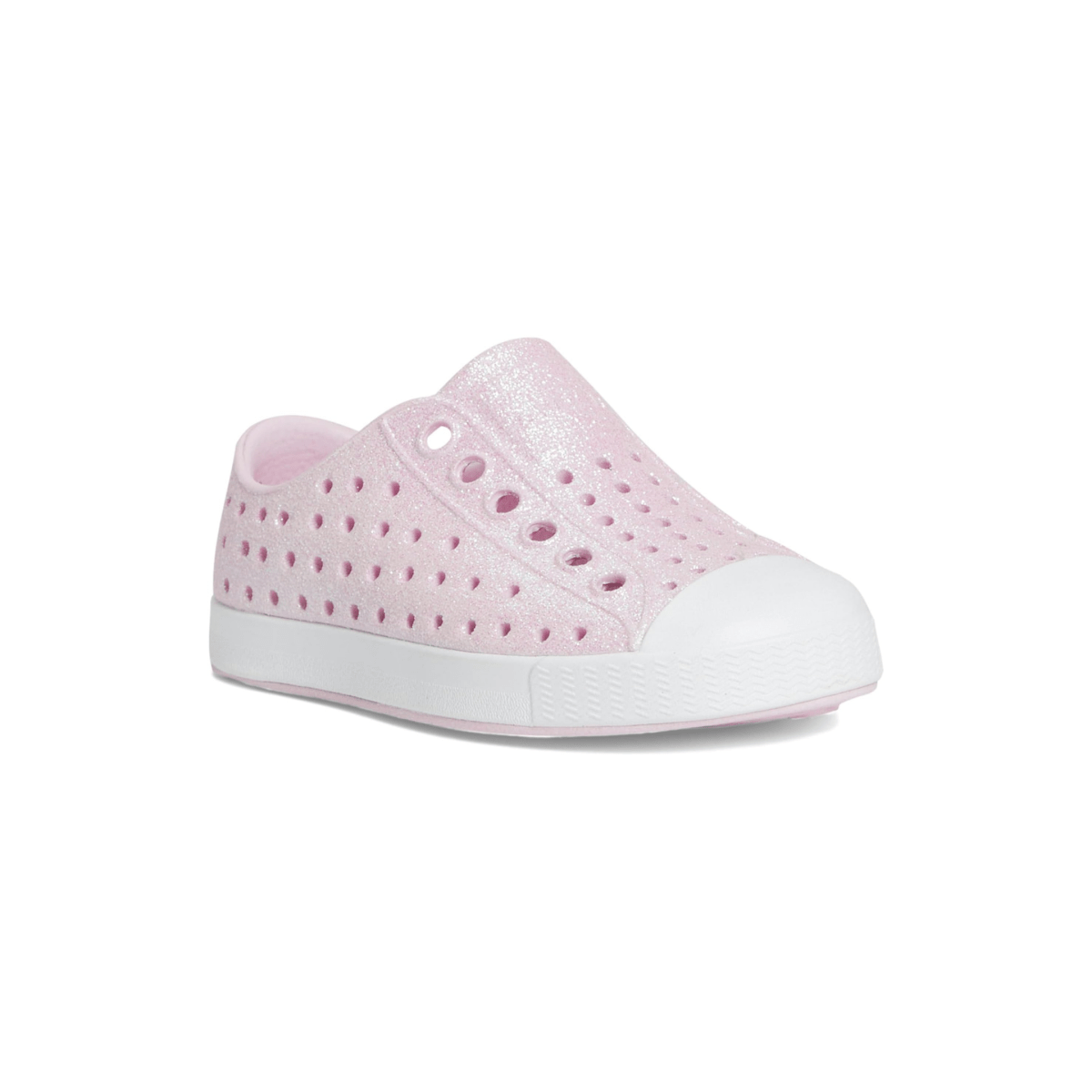 Native Toddlers' Jefferson Bio - Bling Barely Pink/Shell White - 1091844 - Tip Top Shoes of New York