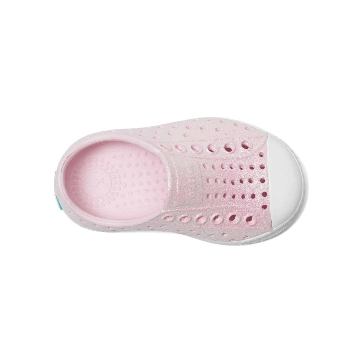 Native Toddlers' Jefferson Bio - Bling Barely Pink/Shell White - 1091844 - Tip Top Shoes of New York