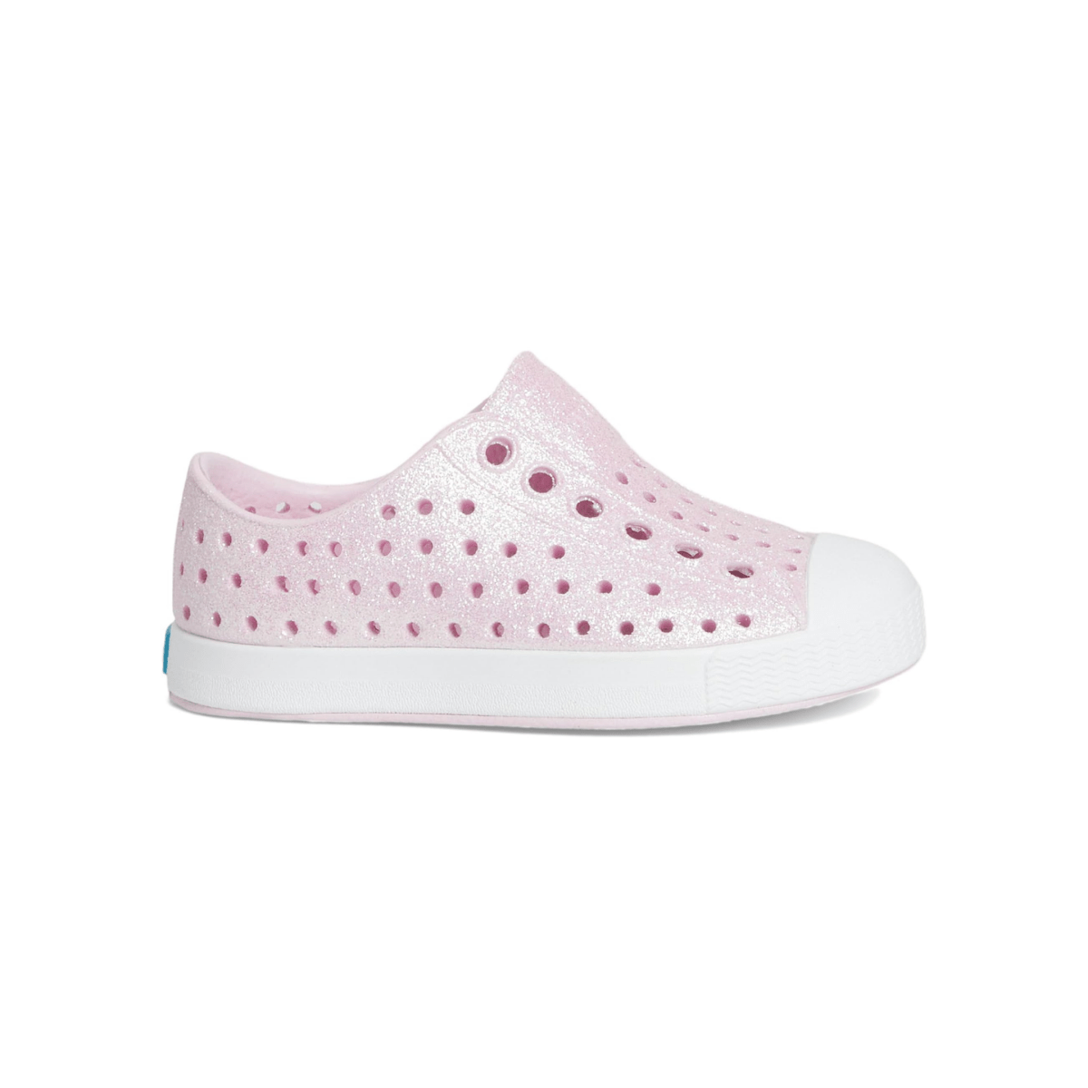 Native Toddlers' Jefferson Bio - Bling Barely Pink/Shell White - 1091844 - Tip Top Shoes of New York