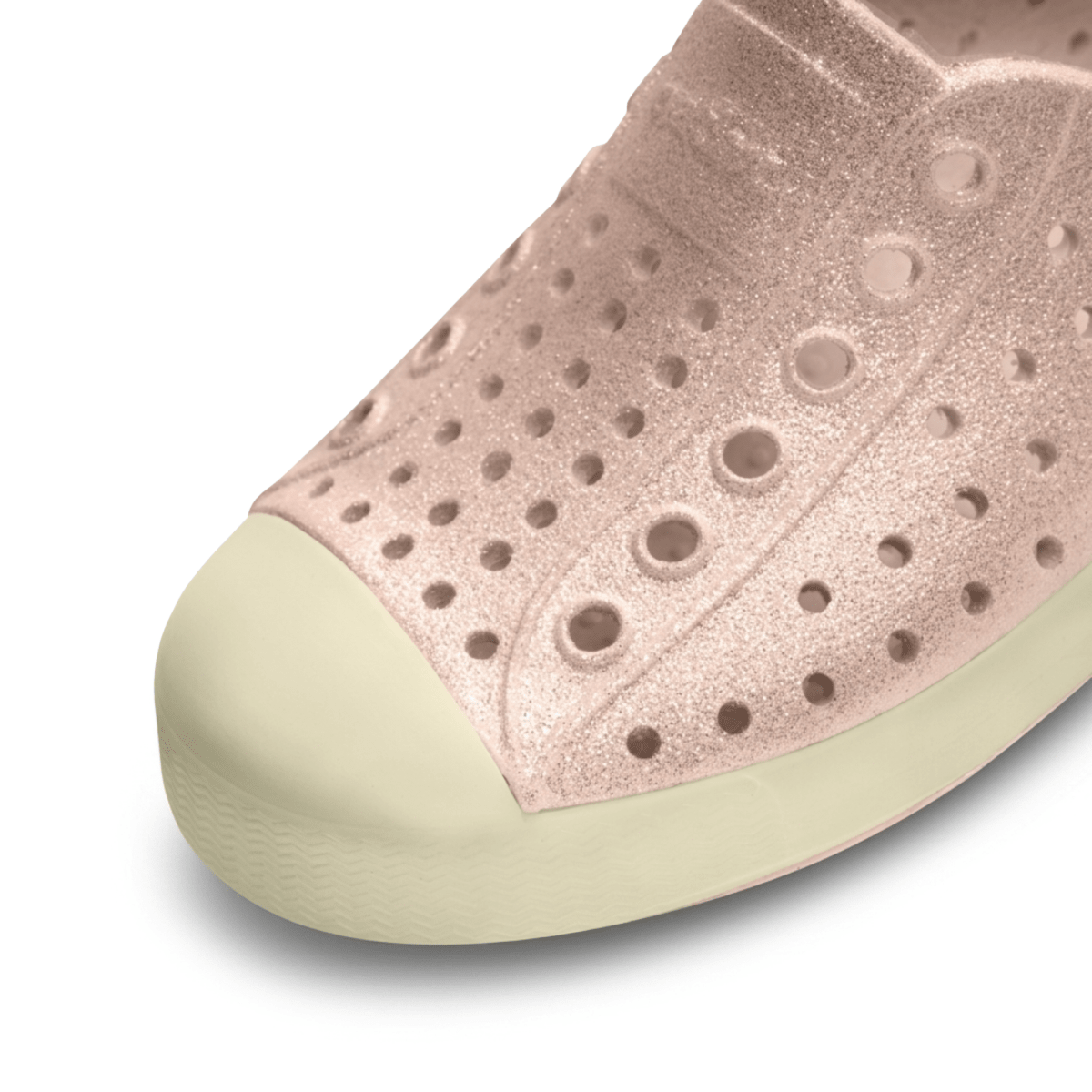 Native Toddlers Jefferson Bio - Bling Chameleon Pink Bling/Bone White - 1105647 - Tip Top Shoes of New York