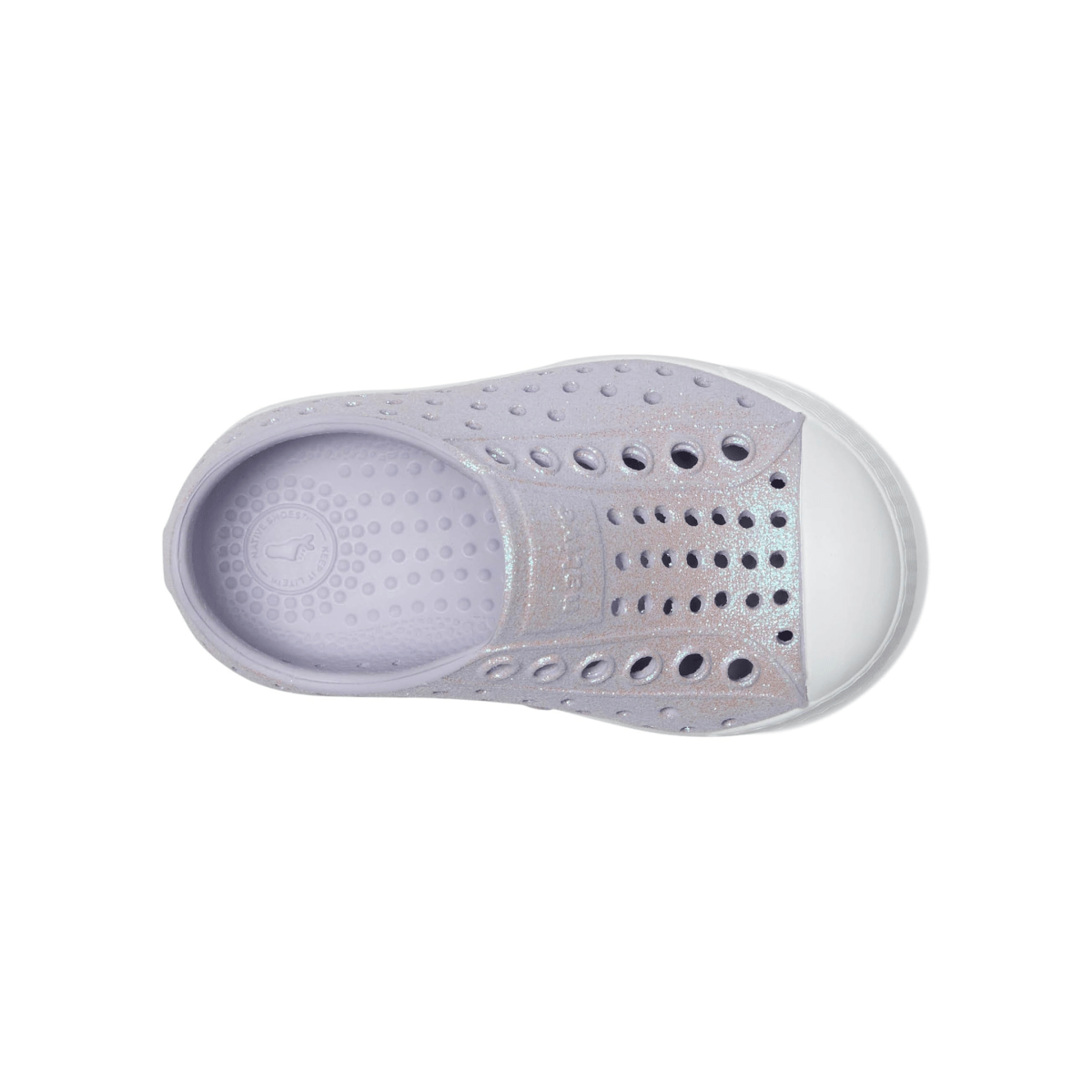 Native Toddlers' Jefferson Bio - Bling Future Purple/Shell White - 1091854 - Tip Top Shoes of New York