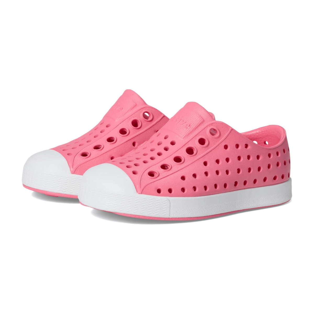 Native Toddlers' Jefferson Flamingo Pink/Shell White - 1091864 - Tip Top Shoes of New York