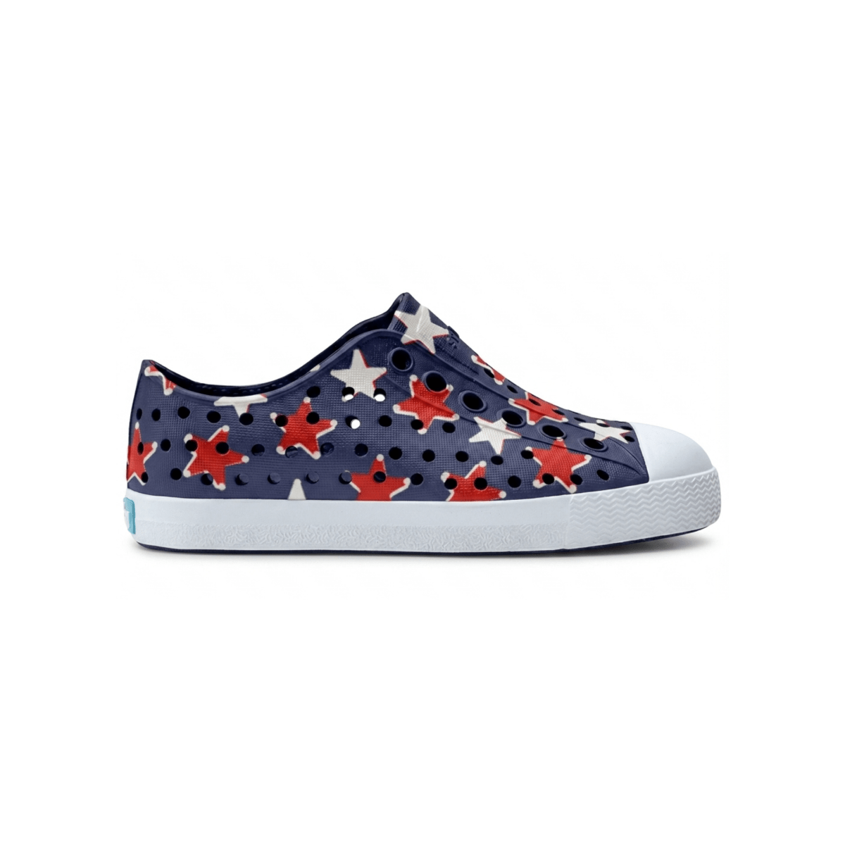 Native Toddlers Jefferson Navy/Red/White Stars - 1105624 - Tip Top Shoes of New York