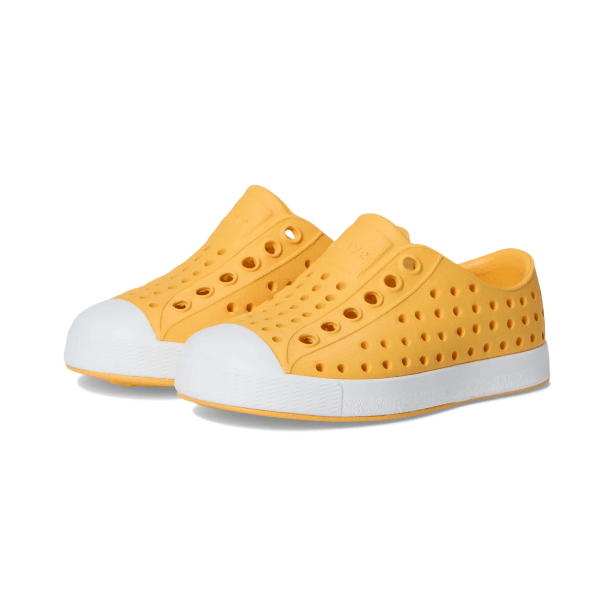 Native Toddlers' Jefferson Pollen Yellow/White - 1091794 - Tip Top Shoes of New York