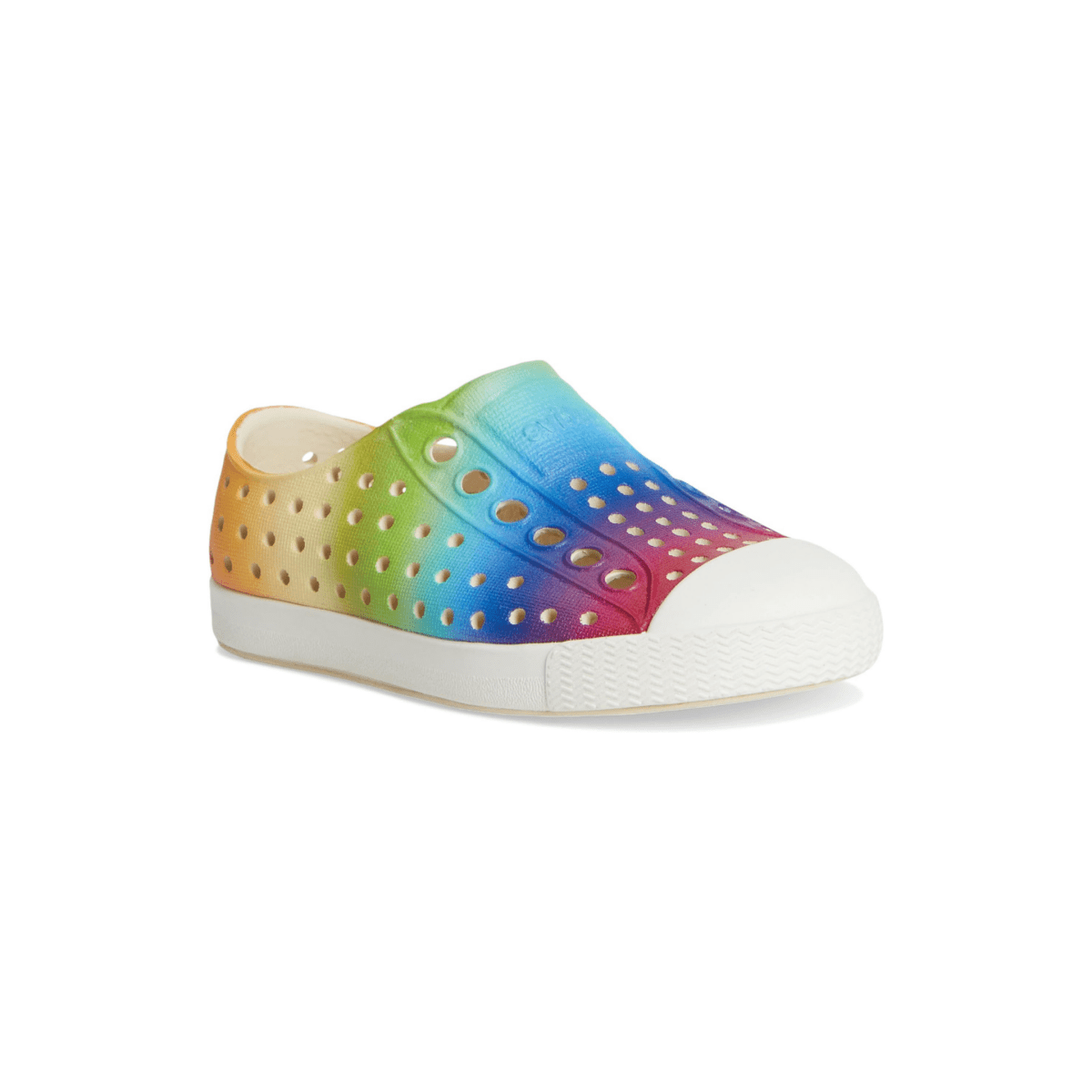 Native Toddlers' Jefferson Print Shell White/Tye Dye - 1091824 - Tip Top Shoes of New York