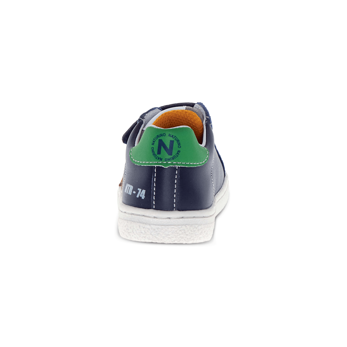 Naturino Boys' Pinn VL Navy/Grey/Orange/Green Leather - 1100883 - Tip Top Shoes of New York