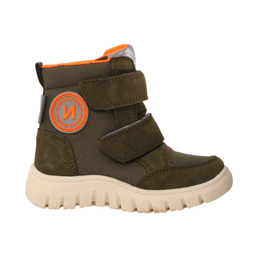 Naturino Boy's (Shoes 28 - 34) Geminae 3 VL Waterproof Military Green Suede/Fabric - 1088785 - Tip Top Shoes of New York