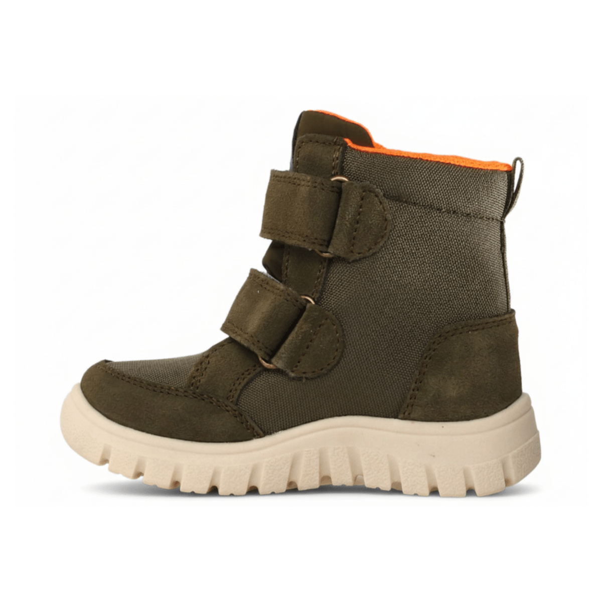 Naturino Boys (Shoes 28 - 34) Geminae 3 VL Waterproof Military Green Suede/Fabric - 1088785 - Tip Top Shoes of New York