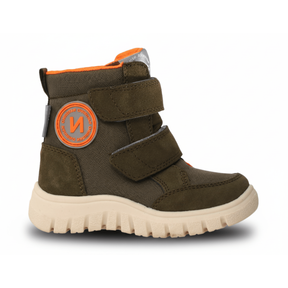 Naturino Boys (Shoes 28 - 34) Geminae 3 VL Waterproof Military Green Suede/Fabric - 1088785 - Tip Top Shoes of New York